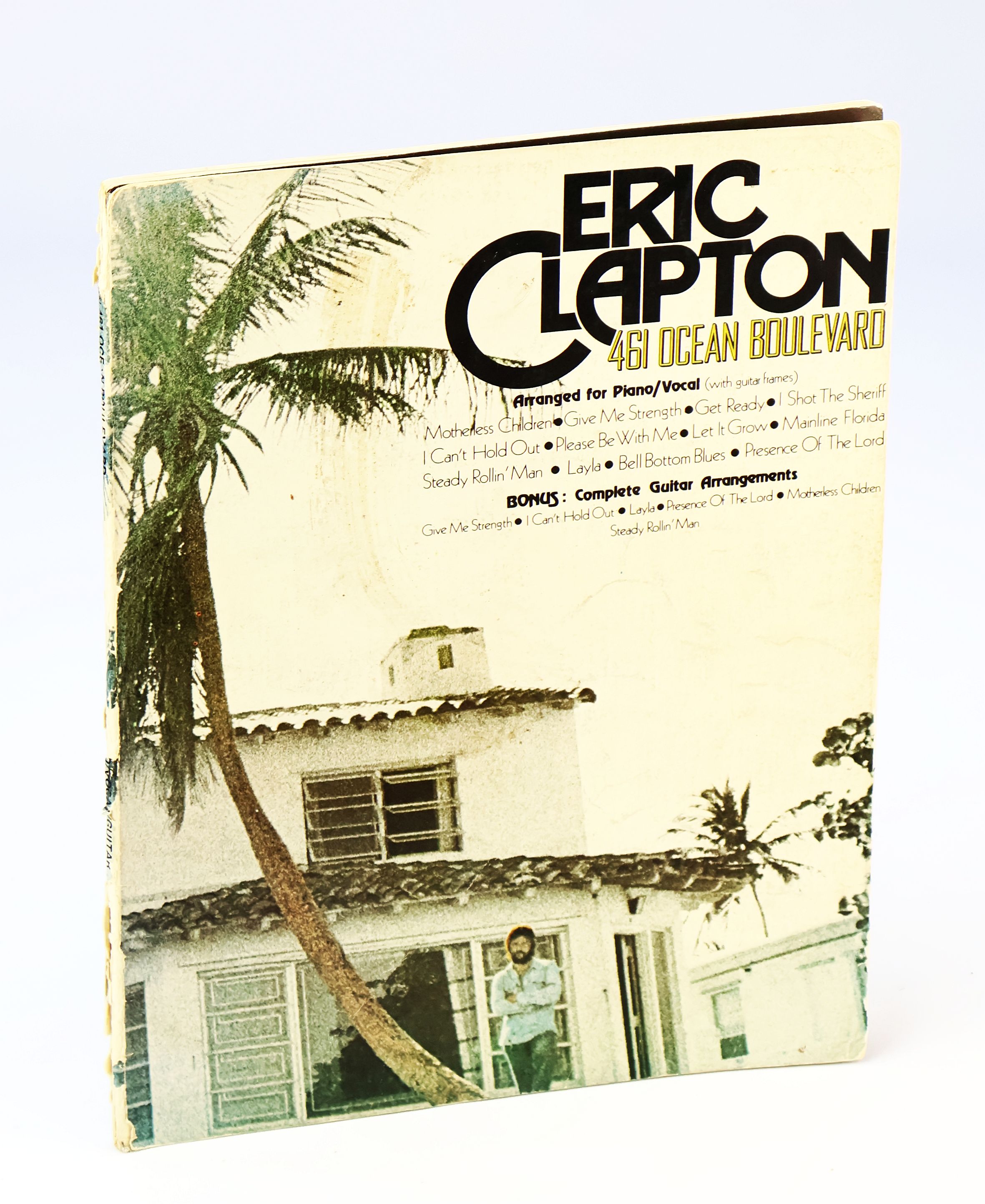 Eric Clapton - 461 Ocean Boulevard: Songbook [Song Book] With Piano Sheet Music, Lyrics and Guitar Chords