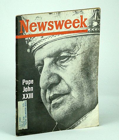 Image for Newsweek Magazine, June 10, 1963 - Pope John XXIII (23) Cover Photo