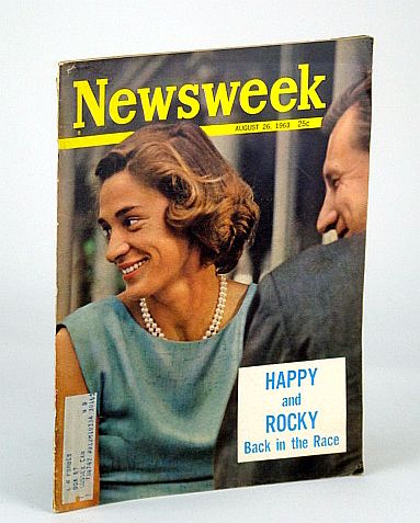 Image for Newsweek Magazine, August 26, 1963 - Cover Photo of Nelson Rockefeller and "Happy" Murphy