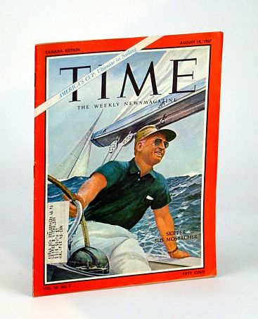 Image for Time Magazine (Canadian Edition) August (Aug.) 18, 1967 - Skipper Bus Mosbacher Cover