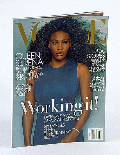 Image for Vogue (US) Magazine, April (Apr.) 2015 - Serena Williams Cover