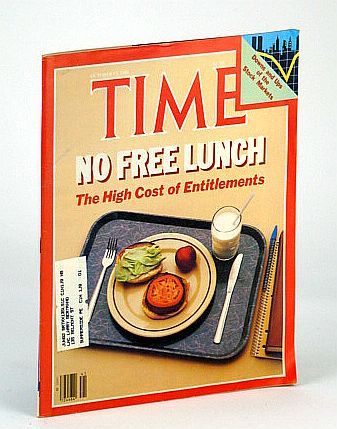 Image for Time Magazine (Canadian Edition), October (Oct.) 12, 1981 - The High Cost of Entitlements