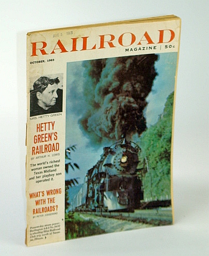 Image for Railroad Magazine, October (Oct.) 1963 - Water Towers Still Standing / Hetty Green's Railroad