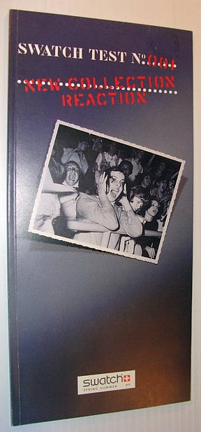 Image for Swatch Test No. 001 - New Collection Reaction: Spring/Summer 1995 Watch Catalog (Catalogue)