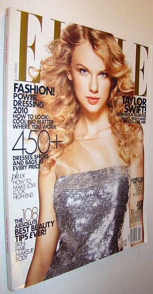 Image for Elle Magazine, April 2010 - US Edition - Taylor Swift Cover