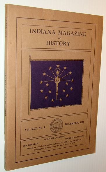 Image for Indiana History Magazine, December 1934