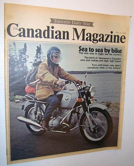 Image for Canadian Magazine, October 24, 1970 - Uranium Magnate Steve Roman / Early Vancouver Canucks NHL Article
