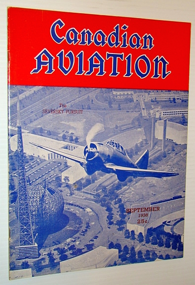 Canadian Aviation Magazine, September 1938 Image for Canadian Aviation Magazine, September 1938
