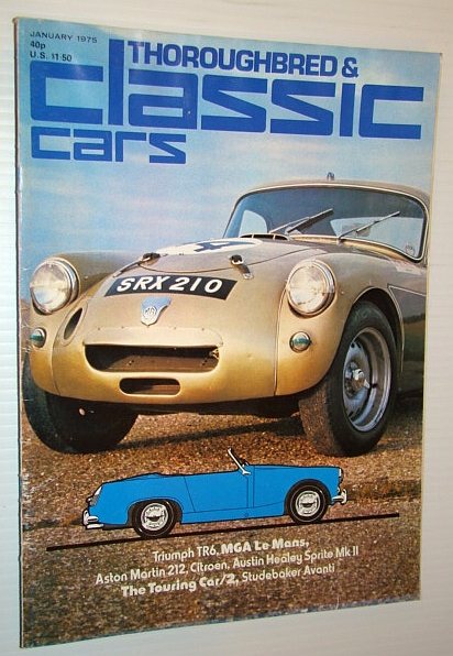 Image for Thoroughbred and Classic Cars Magazine, January 1975