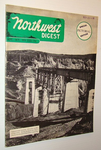 Image for Northwest Digest Magazine, September - October 1951 - Special Pictorial Edition