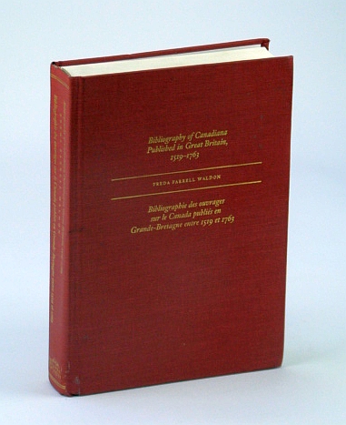 Image for Bibliography of Canadiana Published in Great Britain, 1519-1763