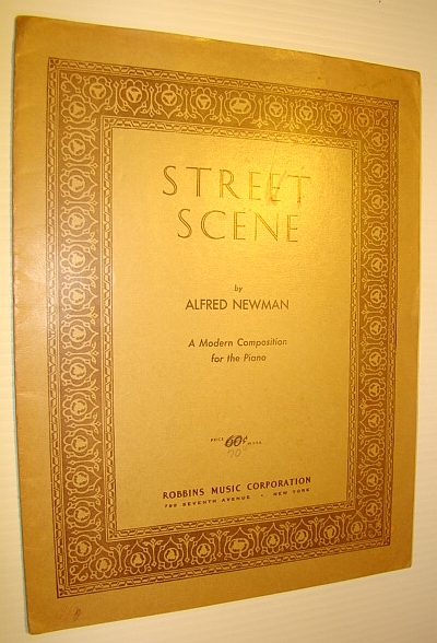 Image for Street Scene - A Modern Composition for the Piano - Sheet Music