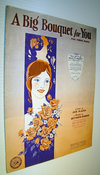 Image for A Big Bouquet for You - Fox Trot Song: Sheet Music for Piano and Voice with Ukulele Chords
