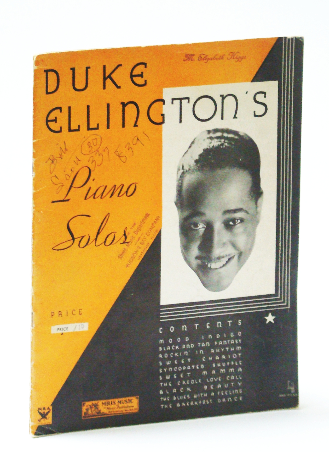 Image for Duke Ellington's Piano Solos - Piano Sheet Music