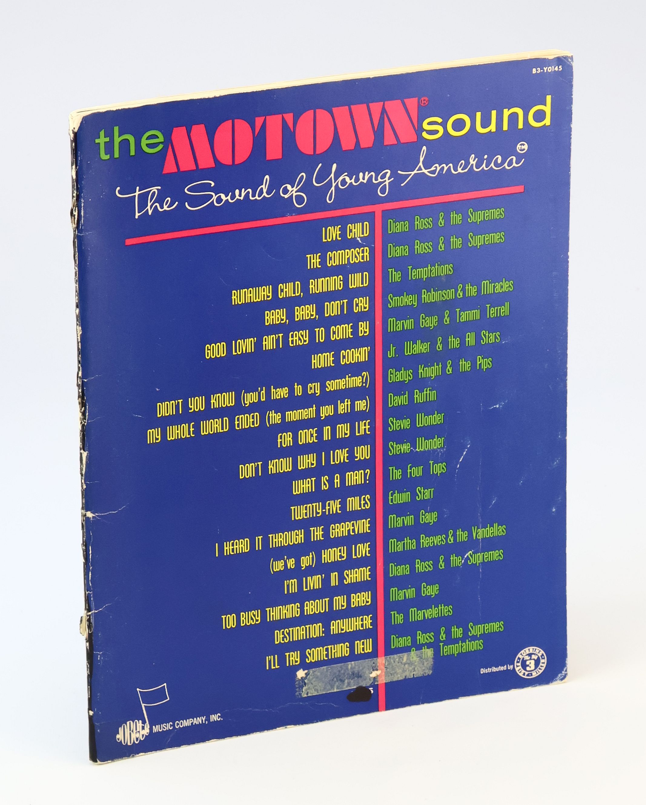 Image for The Motown Sound - The Sound of Young America: Songbook With Piano Sheet Music, Lyrics and Chords The Motown Sound - The Sound of Young America: Songbook With Piano Sheet Music, Lyrics and Chords