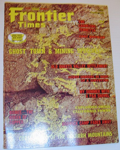 Image for Frontier Times Magazine: January 1975 *GHOST TOWN & MINING SPECIAL*