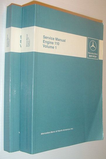 Image for Mercedes-Benz Service Manual - Engine 110: Volume 1 (One) and 2 (Two)