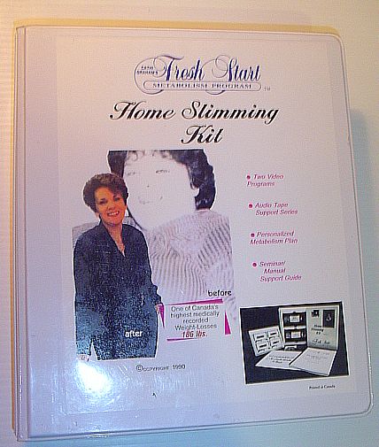 Image for Home Slimming Kit - Cathi Graham's Fresh Start Metabolism Program: 2 VHS Taps, Book and 5 Cassette Tapes with Case