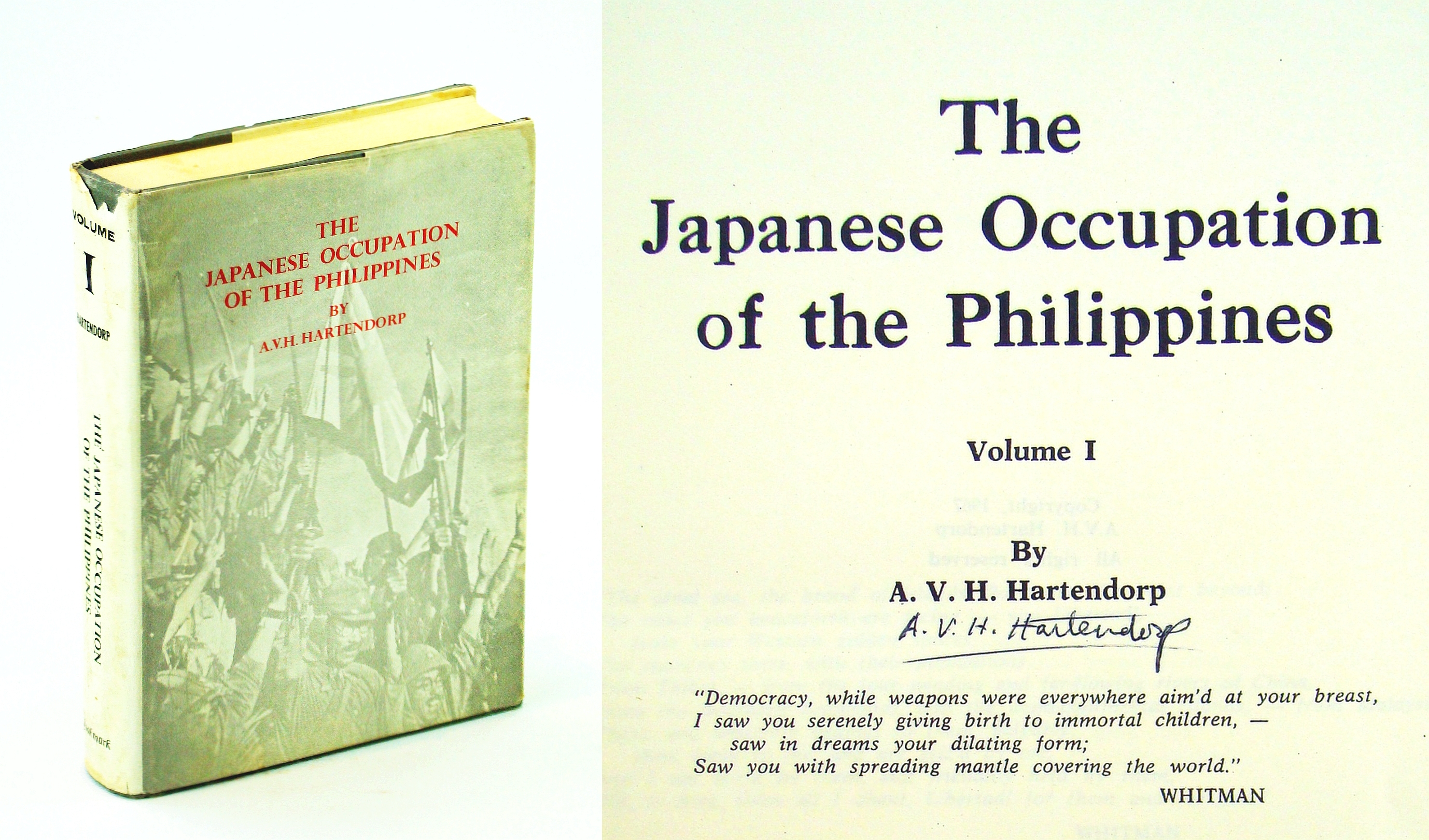 Image for The Japanese Occupation of the Philippines. Volume I