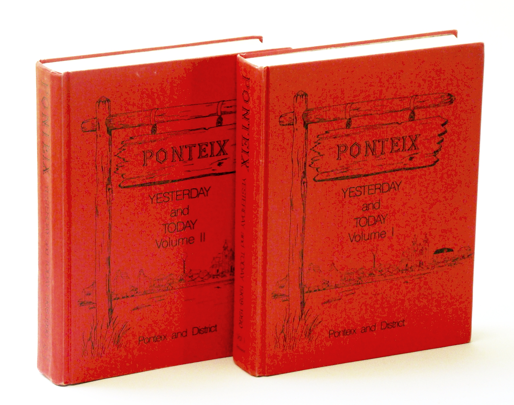 Image for Ponteix. Yesterday and Today. 2 Volumes Ponteix and District.